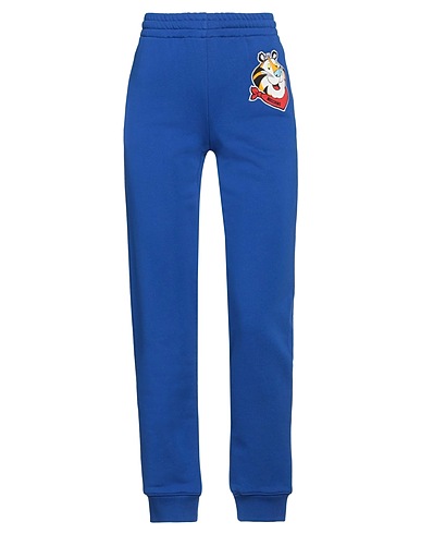 MOSCHINO Casual trouser Blue 100% Cotton