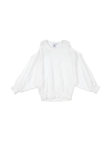 EUROPEAN CULTURE Top White 99% Cotton, 1% Lyocell