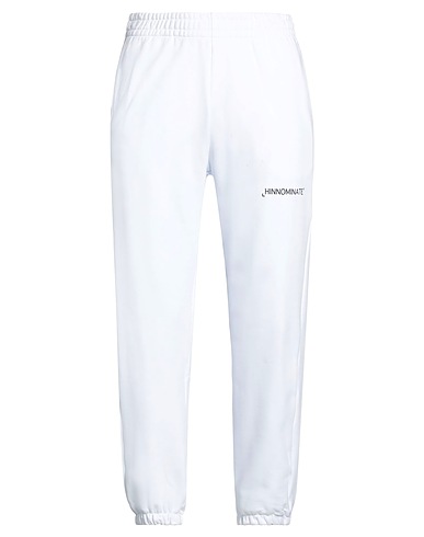 HINNOMINATE Casual trouser White 100% Cotton