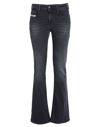 DIESEL Bootcut Jeans BOOTCUT AND FLARE JEANS 1969 D-EBBEY 0PFAS
 Black 92% Cotton, 7% Elastomultiester, 1% Elastane