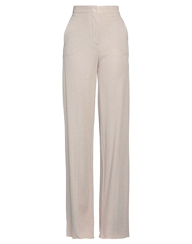 MAX MARA Casual pants Beige 100% Cotton