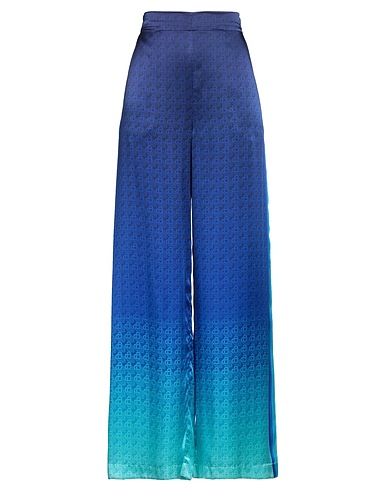 CASABLANCA Casual trouser Blue 100% Silk