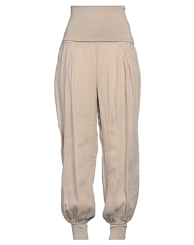ALESSIA SANTI Casual pants 100% Linen, Cotton, Elastane