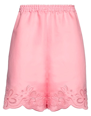 BOUTIQUE MOSCHINO Shorts & Bermuda Rosa 55% Viscosa, 25% Poliestere, 20% Cotone