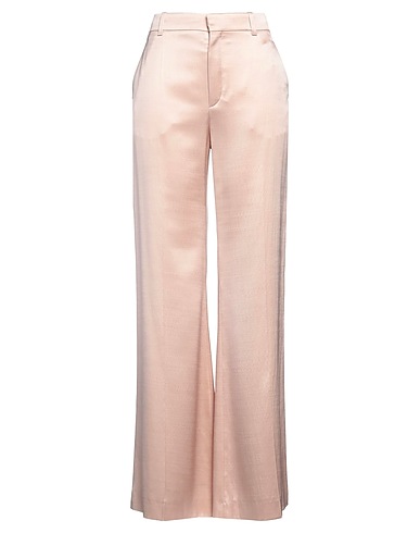 CHLOÉ Hosen Rosa 53% Wolle, 47% Seide, Ramie