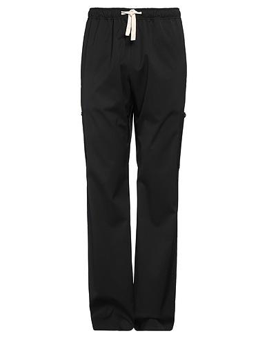 PALM ANGELS Casual trouser Black 55% Polyester, 43% Virgin Wool, 2% Elastane