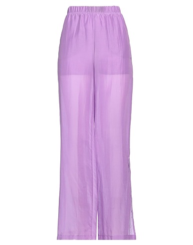 SEMICOUTURE Pantalone Lilla 69% Cotone, 31% Seta