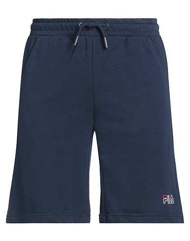 FILA Shorts & Bermuda Navy blue 70% Cotton, 30% Polyester