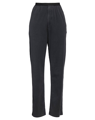 BALENCIAGA Casual trouser Charcoal 100% Cotton, Polyester, Rubber