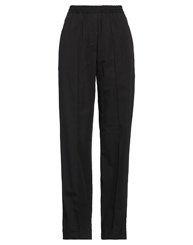 HACHE Casual pants Black 100% Cotton