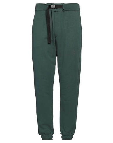 MESSAGERIE Casual pants Green 100% Cotton