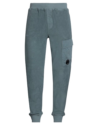 C.P. COMPANY Casual pants Slate blue 100% Cotton