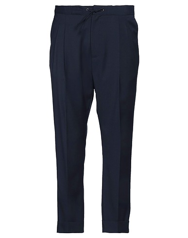 MESSAGERIE Pantalone PATRIZIO PISCAGLIA Blu navy 55% Lana, 44% Poliestere, 1% Lycra®