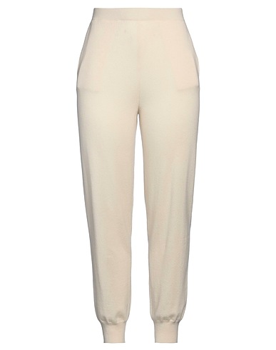 JIL SANDER Casual trouser Beige 100% Cashmere