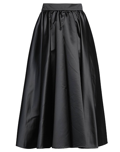 PATOU Gonna midi Nero 100% Poliestere