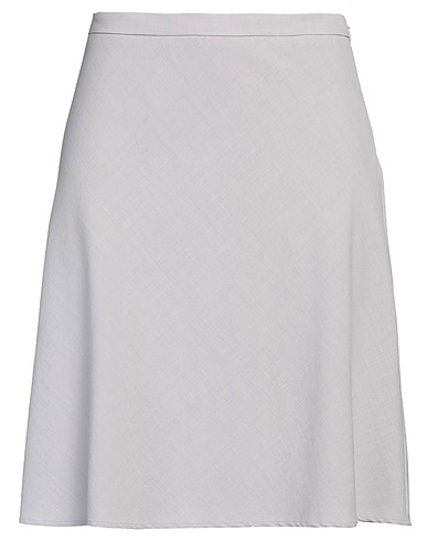 THEORY Midi skirt Grey 58% Virgin Wool, 38% Viscose, 4% Elastane