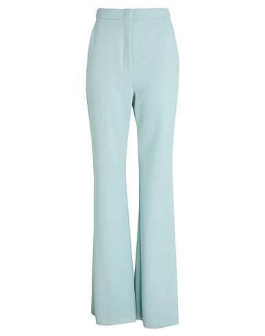 MAX MARA STUDIO Casual trouser Sage green 97% Virgin Wool, 3% Elastane