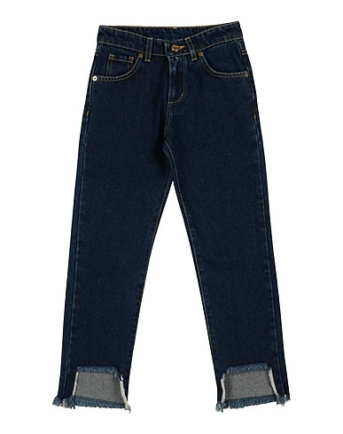 CHIARA FERRAGNI Denim trousers Blue 95% Cotton, 5% Polyester