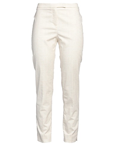 PESERICO Casual trouser Beige 97% Cotton, 3% Elastane