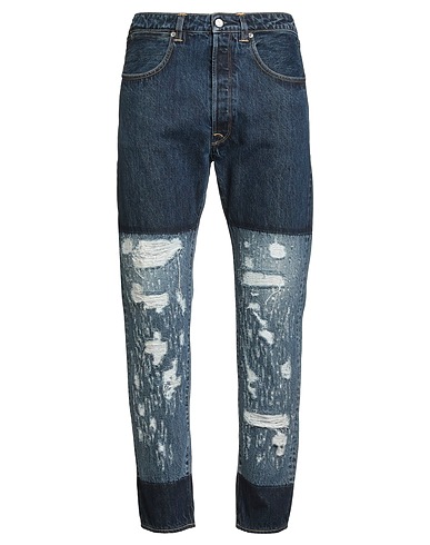 GOLDEN GOOSE Denim trousers Blue Textile fibres