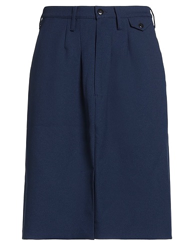 RANDOM IDENTITIES Gonna midi Blu navy 100% Poliestere