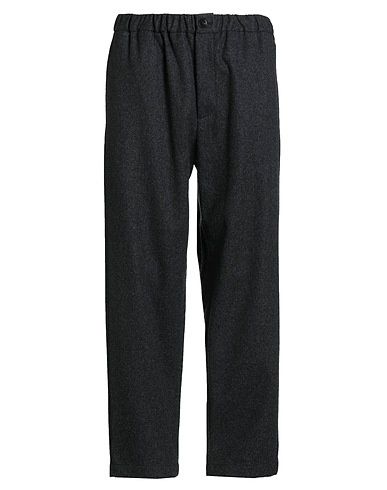 JIL SANDER Casual trouser Charcoal 100% Virgin Wool