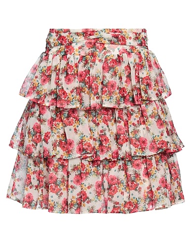 VICOLO Mini skirt Red 100% Viscose