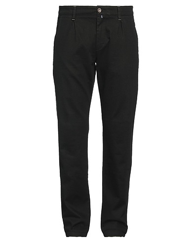 HARMONT & BLAINE Casual trouser Dark green 98% Cotton, 2% Elastane