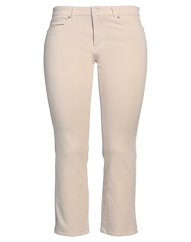 SEDUCTIVE Casual trouser Ivory 53% Cotton, 34% Lyocell, 7% Polyester, 6% Elastane