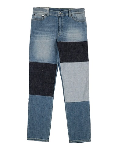 DONDUP Denim trousers Blue 98% Cotton, 2% Elastane