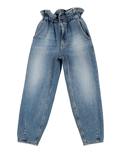 DONDUP Denim trousers Blue 98% Cotton, 2% Elastane