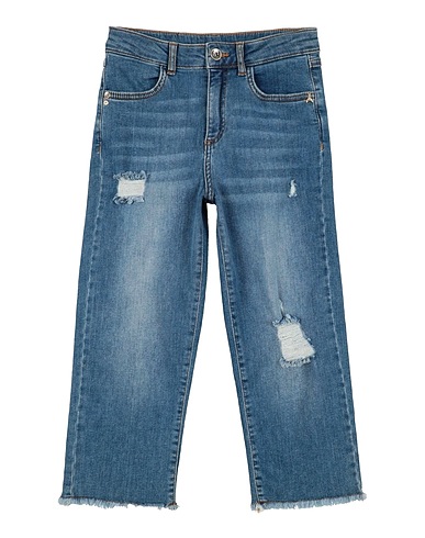 PATRIZIA PEPE Denim pants Blue 98% Cotton, 2% Elastane