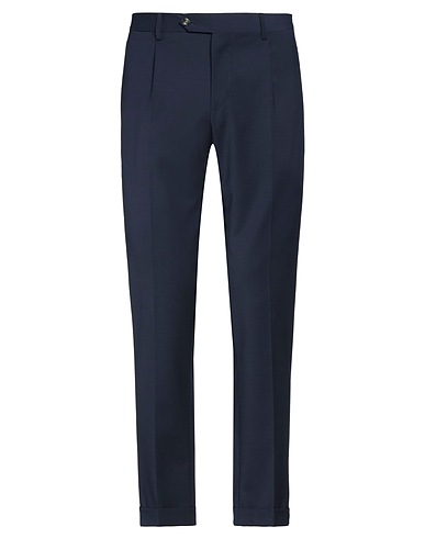 BARBA Napoli Pantalone Blu navy 54% Poliestere, 44% Lana, 2% Elastan