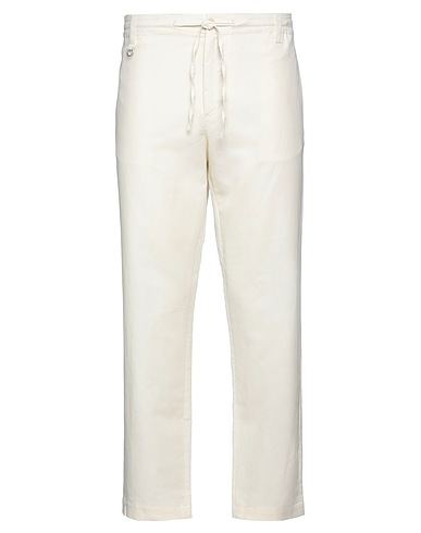 PAOLO PECORA Casual trouser 98% Cotton, 2% Elastane