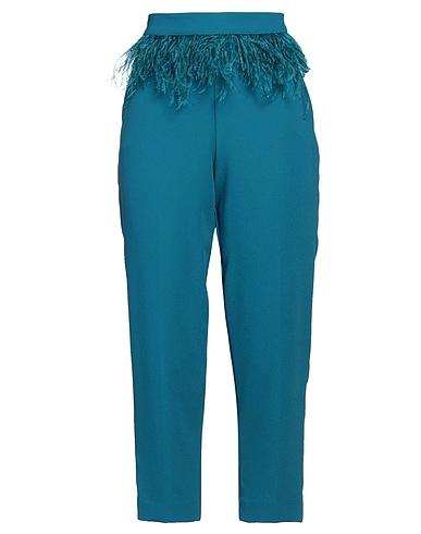 NENETTE Pantalone Verde petrolio 100% Poliestere