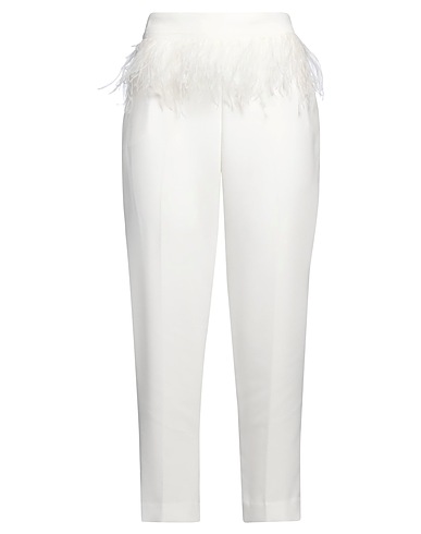NENETTE Casual trouser White 100% Polyester