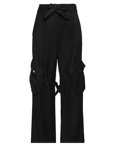 PINKO Casual trouser Black 64% Polyester, 33% Viscose, 3% Elastane
