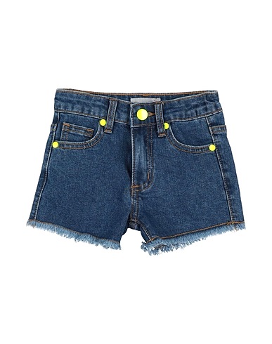 GAëLLE Paris Denim shorts Blue 99% Cotton, 1% Elastane, Polyester, Polyurethane