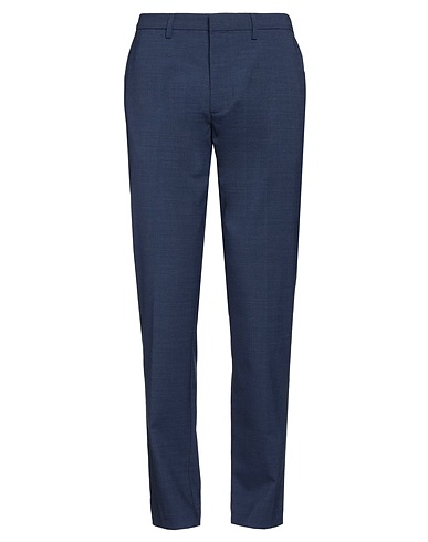 TOMMY HILFIGER パンツ ブルー ウール 50% / ポリエステル 47% / ポリウレタン 3%