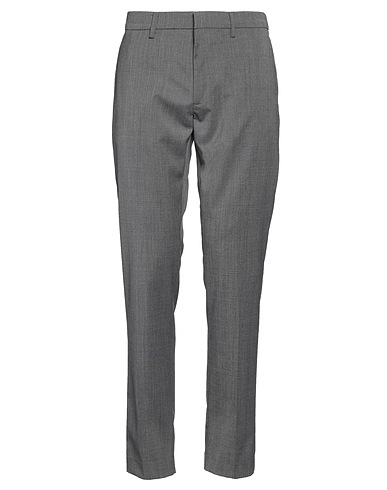 TOMMY HILFIGER パンツ グレー ウール 50% / ポリエステル 47% / ポリウレタン 3%
