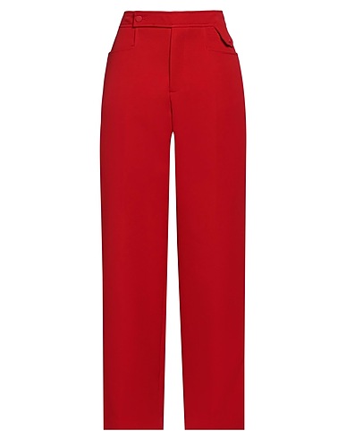 LOW CLASSIC Pantalone Rosso 100% Poliestere