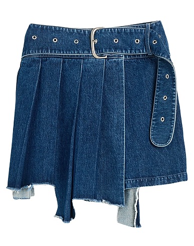 OFF-WHITE™ Denim skirt Blue 100% Cotton