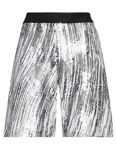 KENZO Shorts & Bermuda White 100% Polyester, Cotton, Polyamide, Elastane