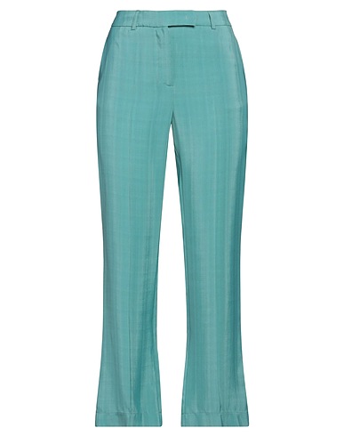 SEMICOUTURE Casual trouser Emerald green 100% Viscose