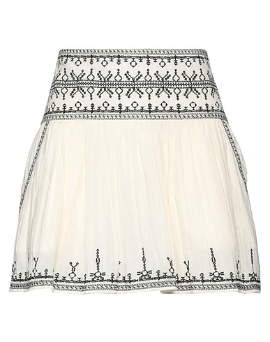 MARANT ÉTOILE Mini skirt Ivory 100% Cotton