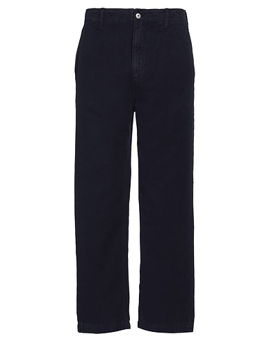 ROŸ ROGER'S Casual pants Midnight blue 100% Cotton