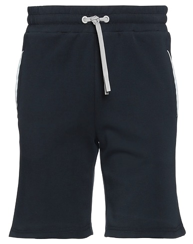 PEOPLE OF SHIBUYA Shorts & Bermuda Blu notte 53% Poliestere, 41% Cotone, 6% Elastan