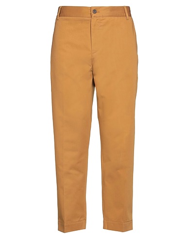 MAISON KITSUNÉ Casual trouser Camel 100% Cotton
