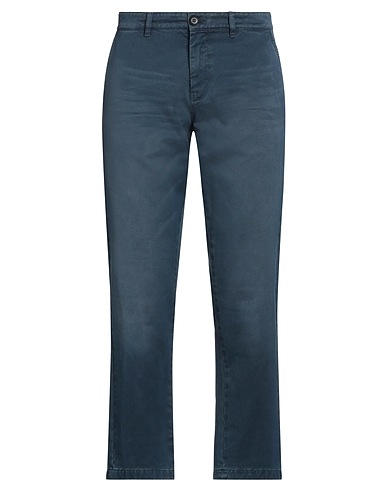 FRANKLIN & MARSHALL Casual pants Midnight blue 100% Cotton