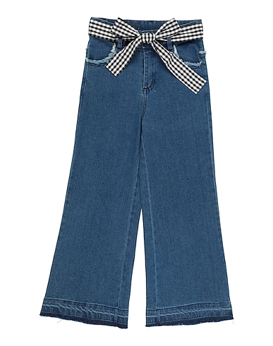 TWINSET Denim trousers Blue 97% Cotton, 2% Polyester, 1% Elastane